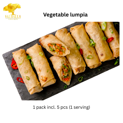 (Frozen food) Vegetable lumpia lumpia sayur, Valhalla Cafe & Resto