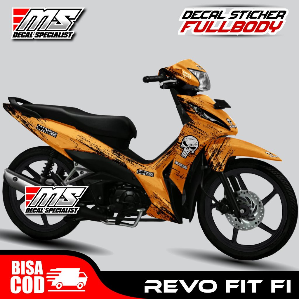 Decal Sticker Full body Honda REVO FIT FI