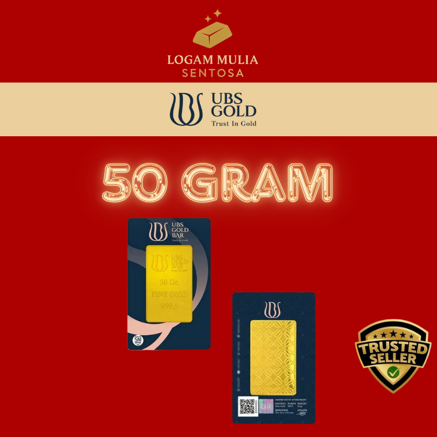 LOGAM MULIA UBS 50 GRAM CLASSIC