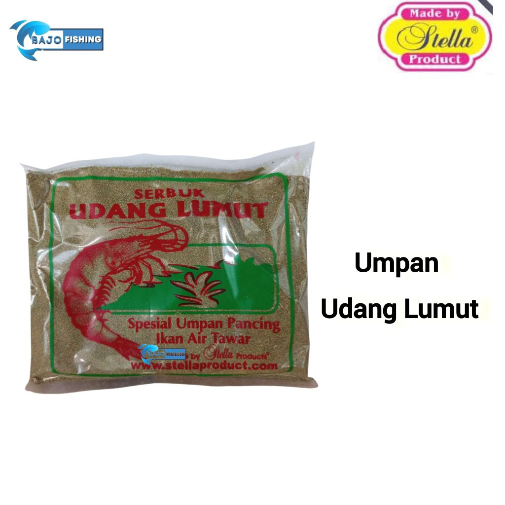 Umpan Pelet Ikan Mas Nila Mujaer Tombro UDANG LUMUT Stella