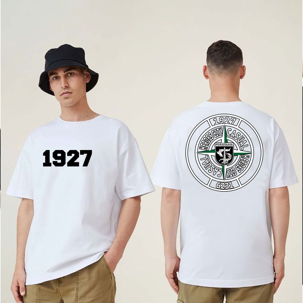 KAOS ATASAN OBLONG PRIA MOTIF PERSIBAYA SURABAYA DEPAN BELAKANG KAOS DEWASA LENGAN PENDEK KAOS DISTR