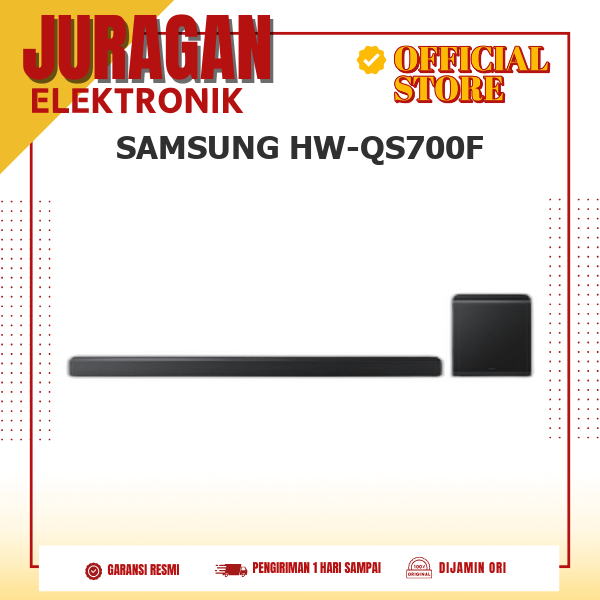 SAMSUNG HW-QS700F Soundbar 3.1.2ch Subwoofer Wireless Q-series HWQS700F QS700F