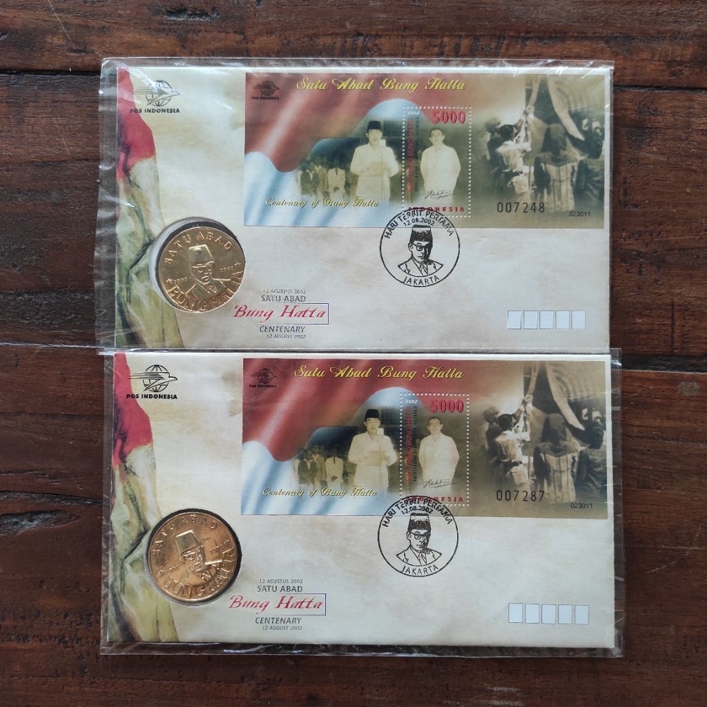 sampul hari pertama (SHP) satu abad bung hatta