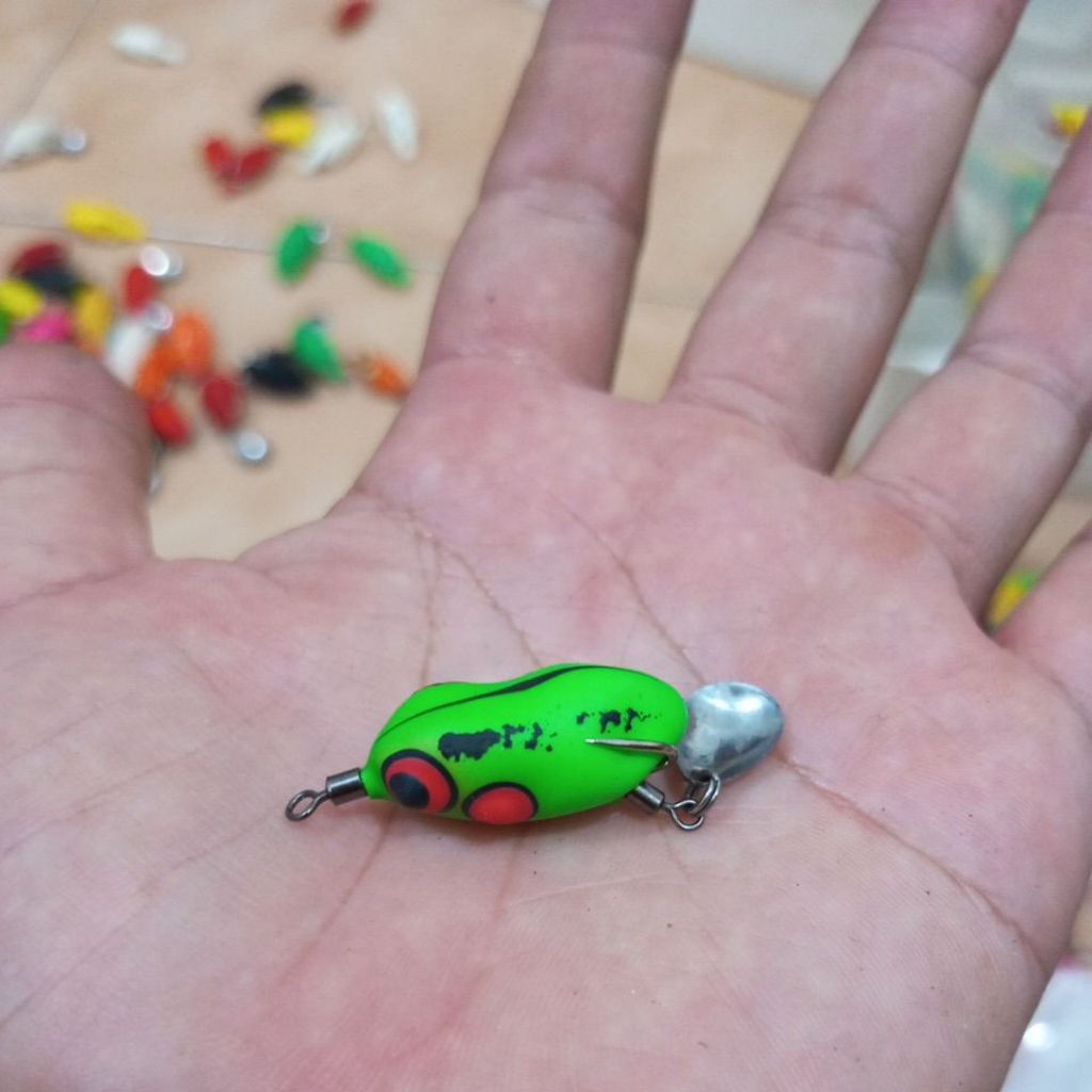 soft frog 2.5cm hook vmc