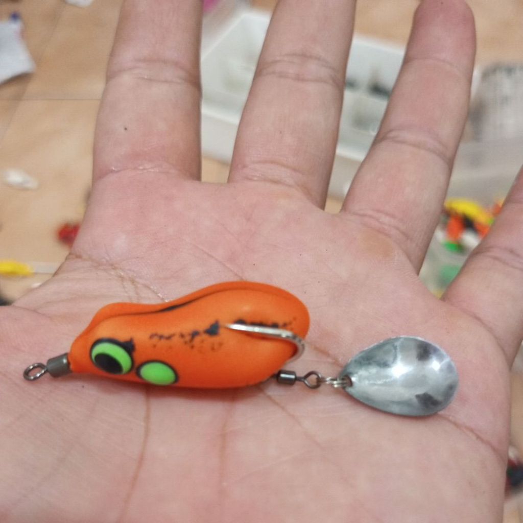 soft frog pilanduk 4cm hook vmc