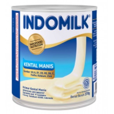 Indomilk Kaleng Susu Kental Manis Kaleng Putih