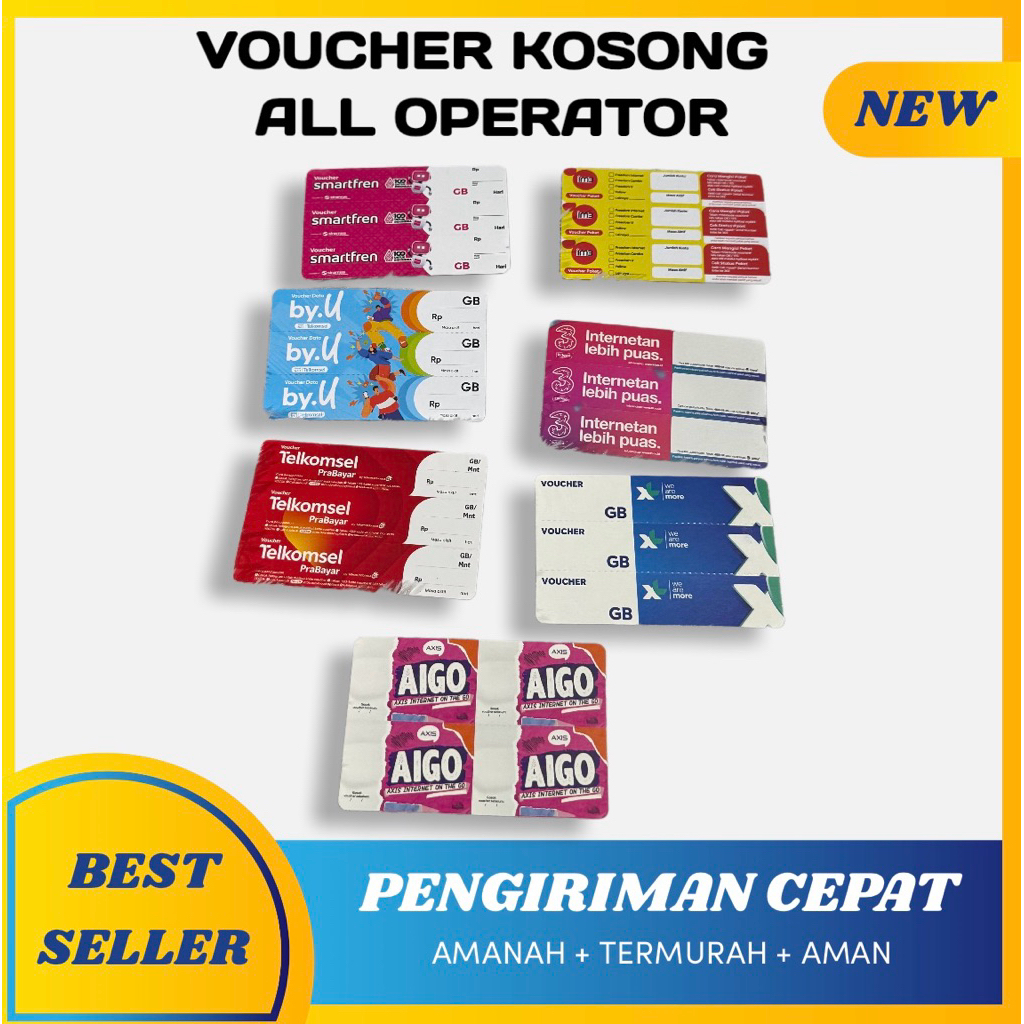 Voucher Kosong All Operator 51sn