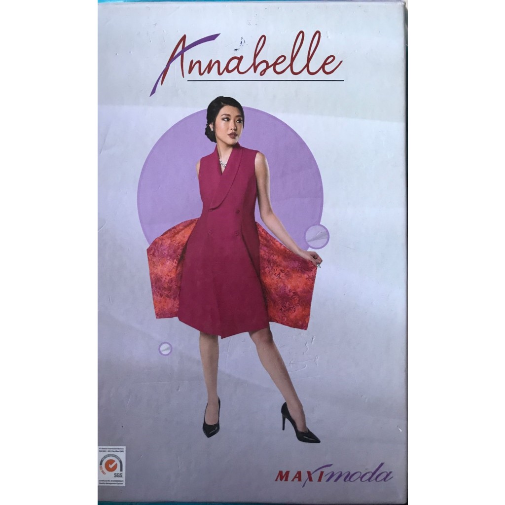 Kain BAHAN CELANA ANNABELLE Harga Grosir Per 10cm/ bahan untuk ROK DAN DRESS/ ANNABELLE by MAXIMODA