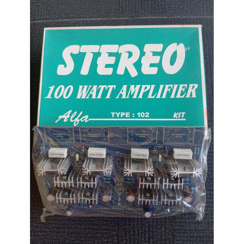 Kit Driver Movie 1200W Stereo 3 Tingkat