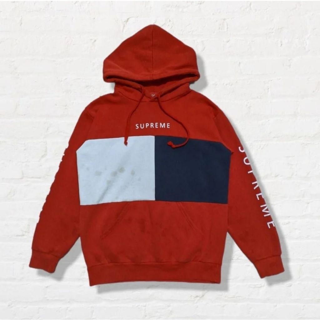 Hoodie Supreme (three toon) size M