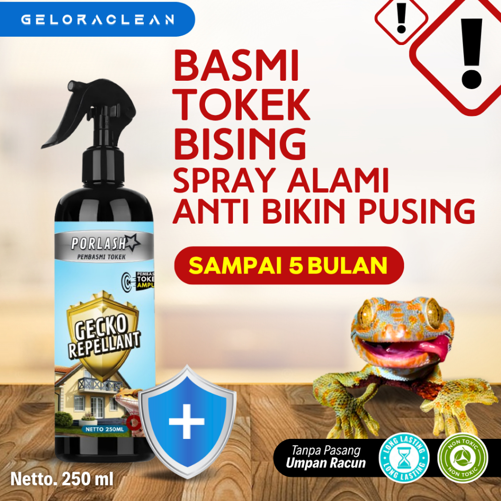 Racun Tokek GECKO REPELLANT Pembasmi Tokek Aromatic Solusi Cepat Usir Tokek Pengusir Tokek Ampuh