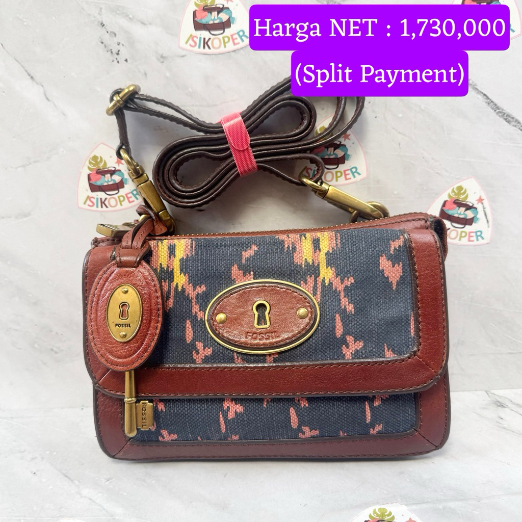 477 NET-Preloved Fossil VRI VRV Tenun Bagong