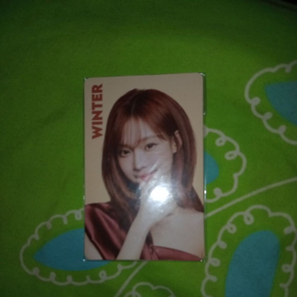 photocard winter & jaemin