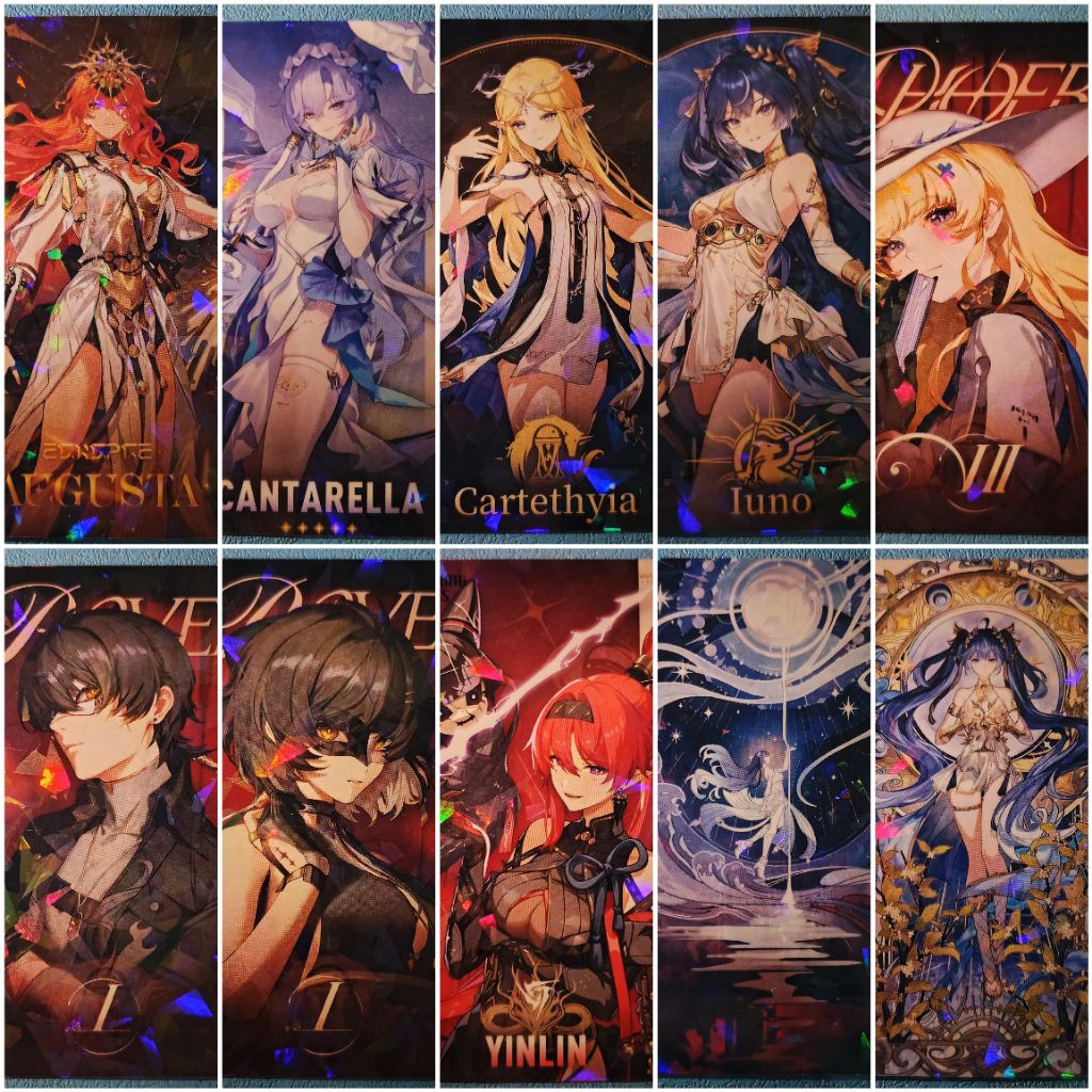 Lomocard Wuthering Waves Character Tipis WUWA — Photocard