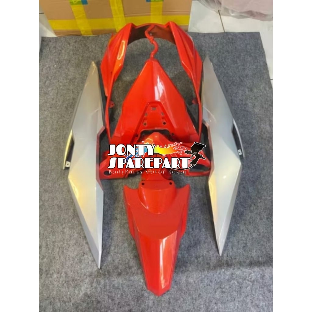 Body Beat ESP ECO 2017-2019 Vietnam Style Oren Grey | Cover Body Halus Beat ESP ECO Oren Mix Silver 