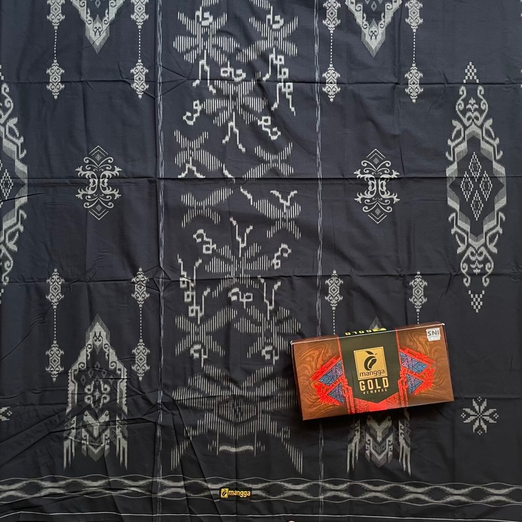 MANGGA GOLD KEMBANG Dewasa Premium| Sarung Mangga Gold Kembang| Sarung Abah Anza|