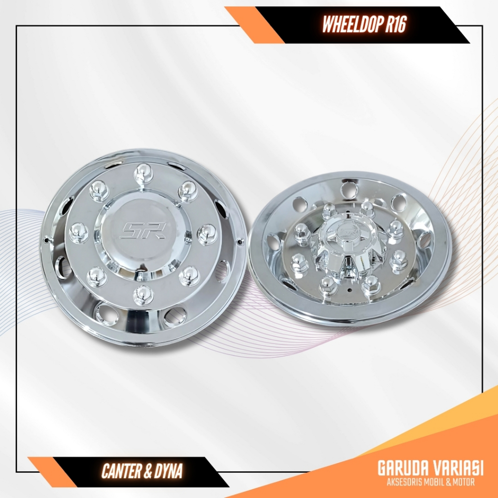 Whelldop Ring 16 PARIWISATA Welldop Cover Velg Truck Canter Whell dop