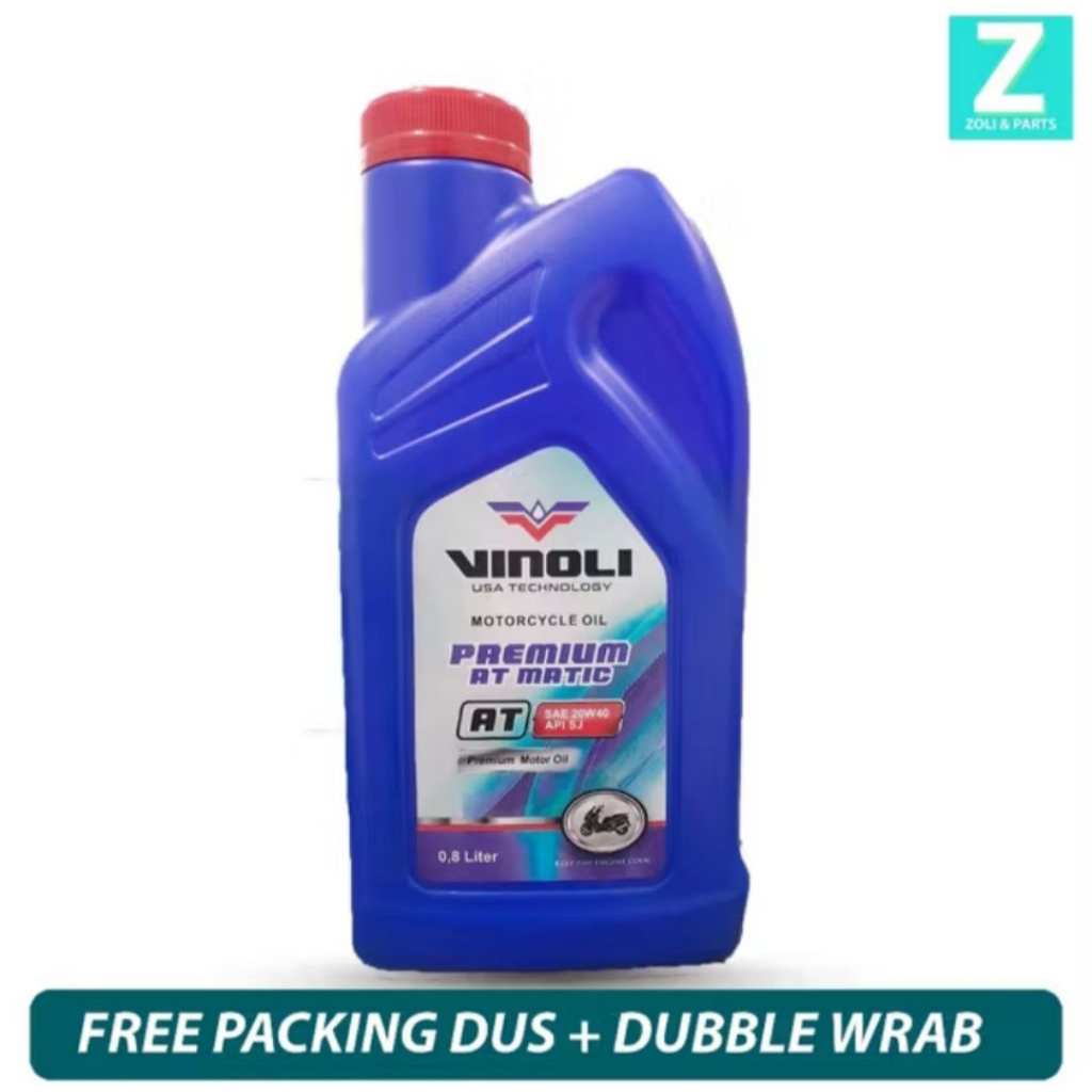 SND.VINOLI PREMIUM AT MATIC API SJ SAE 20W-40 KEEP THE ENGINE COL 0.8 LITER