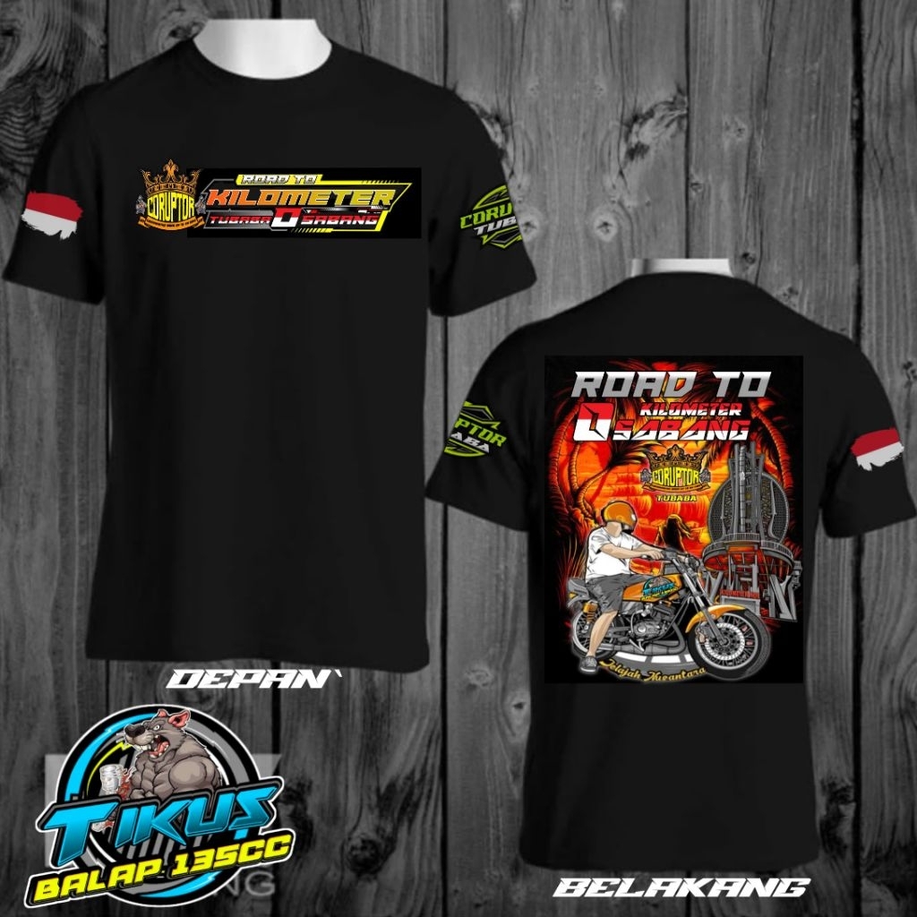 kaos Coruptor road to 0km sabang