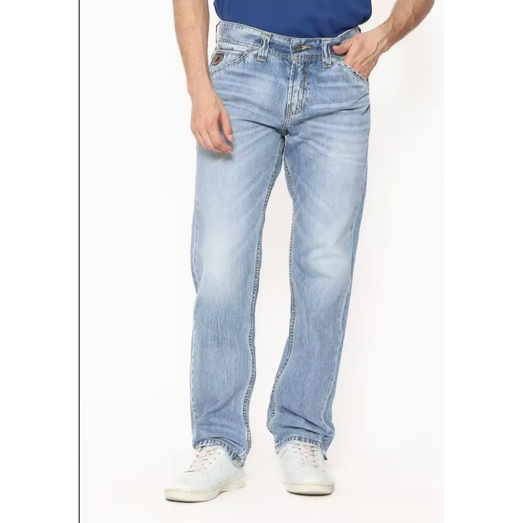 Celana Straight Cut 100% Original merek Lois Jeans