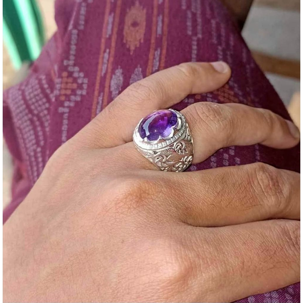 kecubung amethyst bungur asli alam
