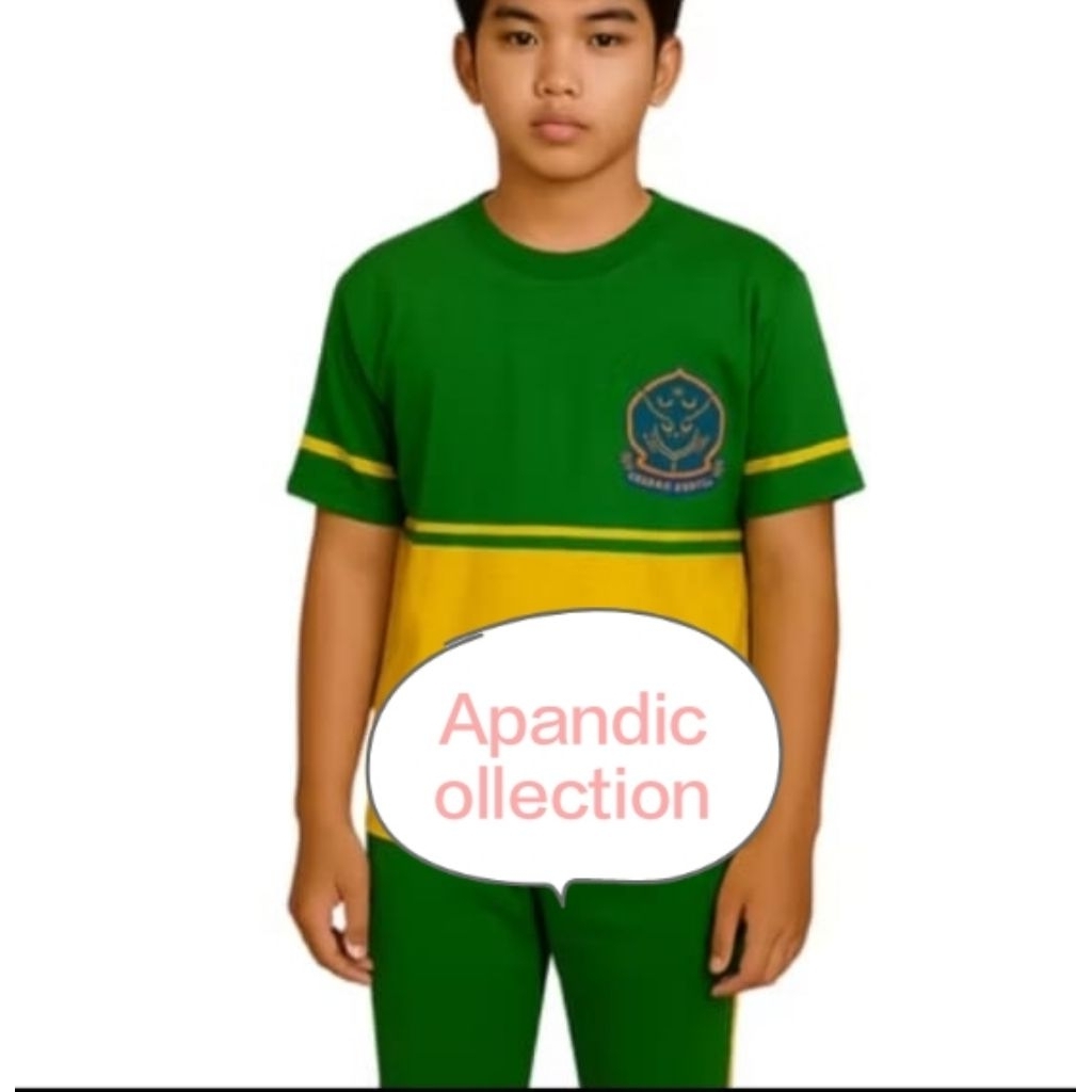 Baju Olahraga Anak SMP Negeri dan Swasta ( costum seragam olahraga anak PAUD, TK, SD, SMP & SMA, MIN