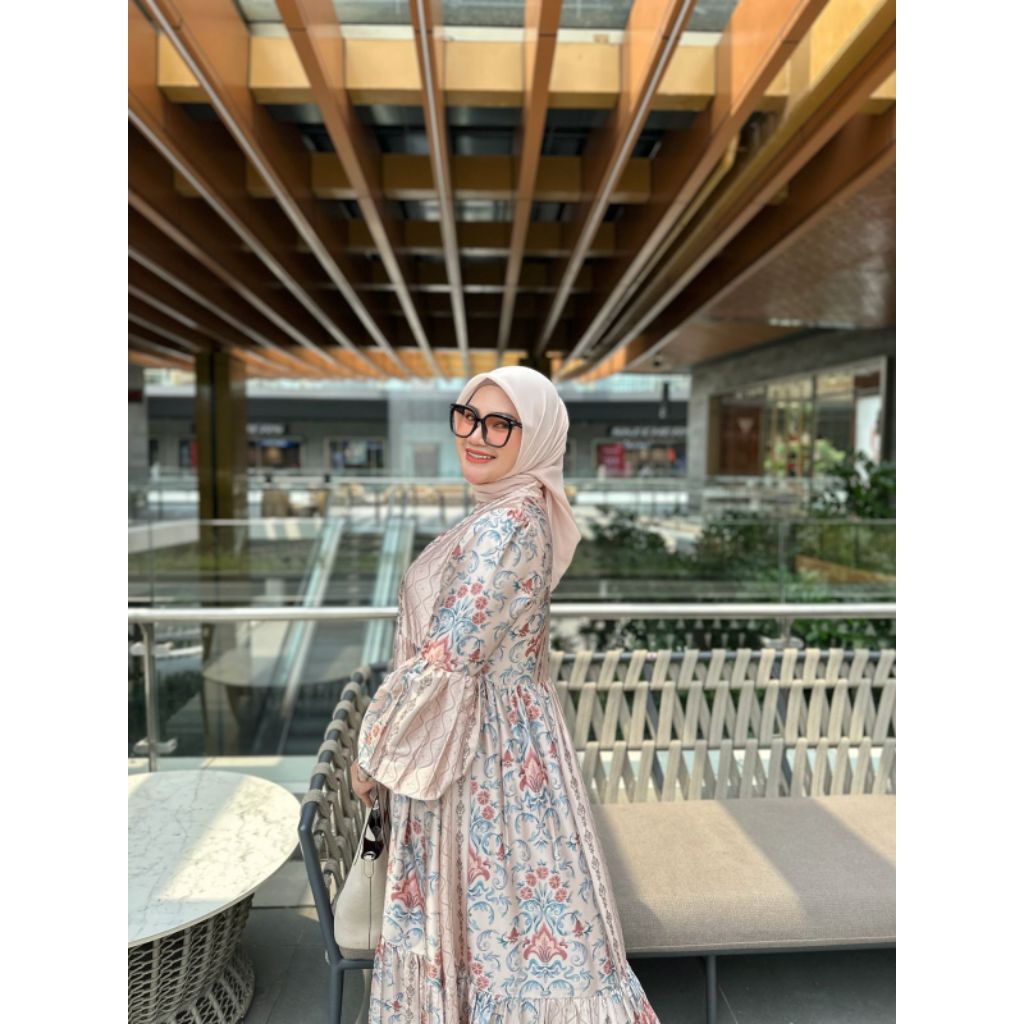 [BISA COD] GAMIS CAHAYA & SEKAR DRESS ORI BY IRNA.EMELARD|GAMIS SEKAR DRESS PESTA|/TERBESTSELLER/TER