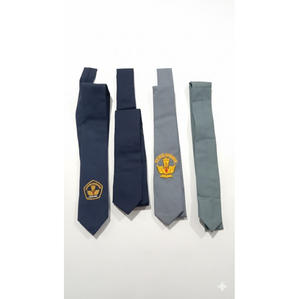 Dasi SMP/SMA | Dasi Hitam Polos | Dasi SMP/SMA Polos