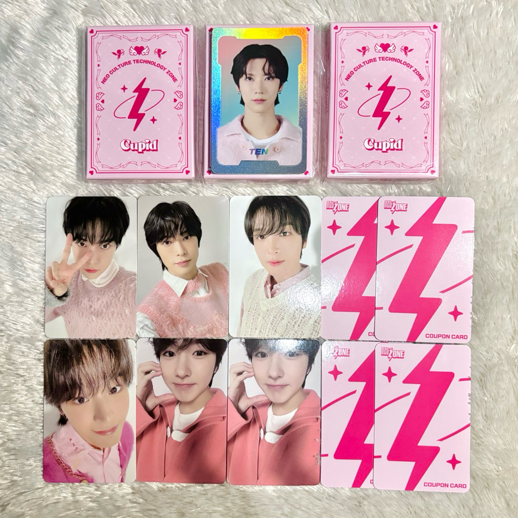 PC KONSEP SELCA DOYOUNG JAEHYUN HAECHAN RIKU SAKUYA SPC TEN COUPON CARD NCT ZONE CUPID VER PHOTOCARD