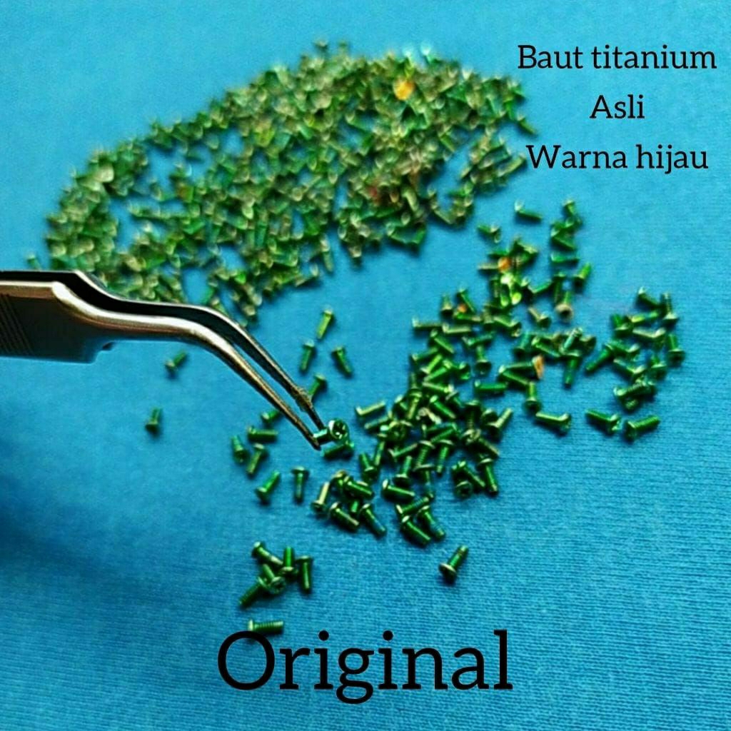 BAUT HP TITANIUM ASLI WARNA HIJAU ORI COPOTAN