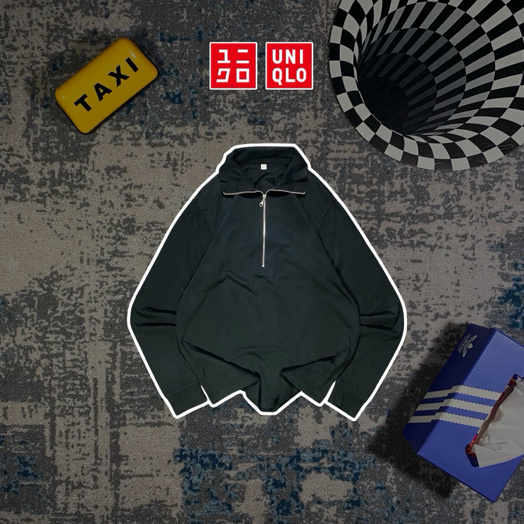 Longsleeve Halfzipp Uniqlo