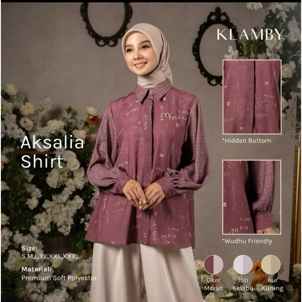 Klamby - Aksalia Shirt (Oker Merah) XXL (390)