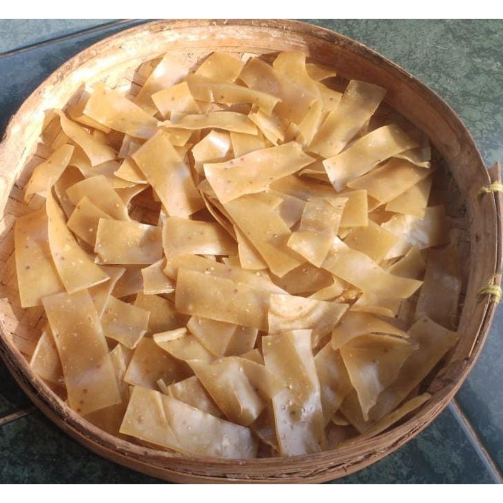 Grosir Homemade Kerupuk Gandum Kerupuk Rambak Kerupuk Bawang Puli Mentah