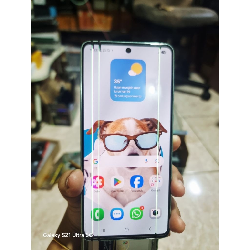 lcd original copotan samsung a73