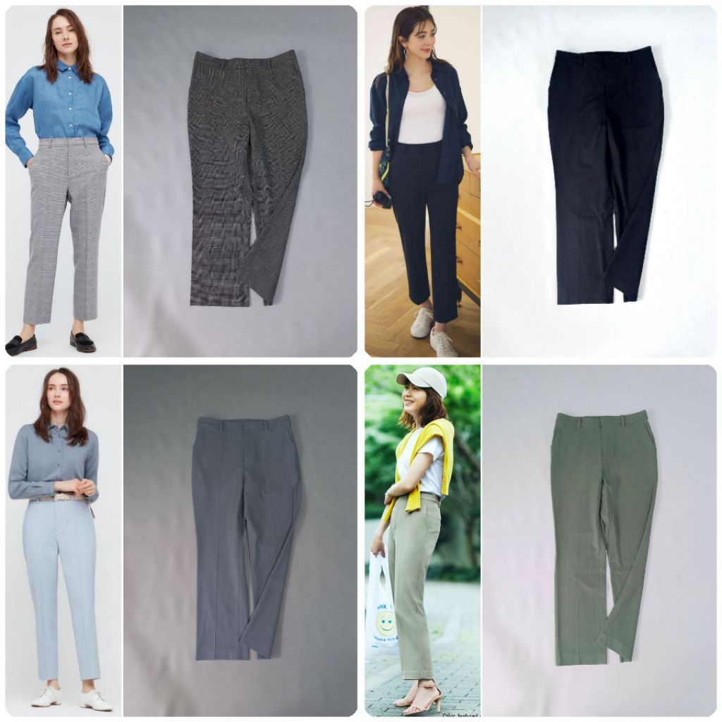 UNIQLO Smart 2Way Stretch Ankle Pants (L-XL)