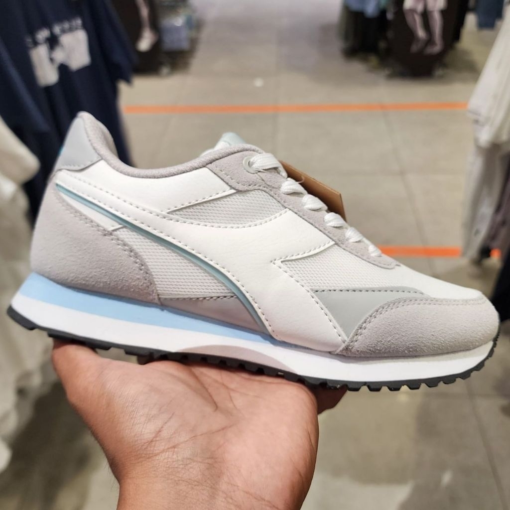 Diadora Manley Women White Grey Original