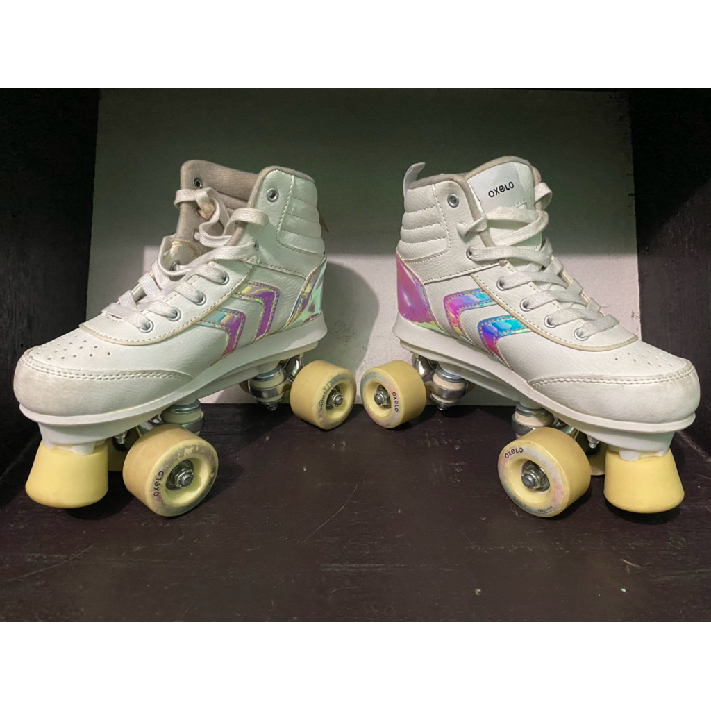 Sepatu Roda Oxelo Quad 100 Second Original