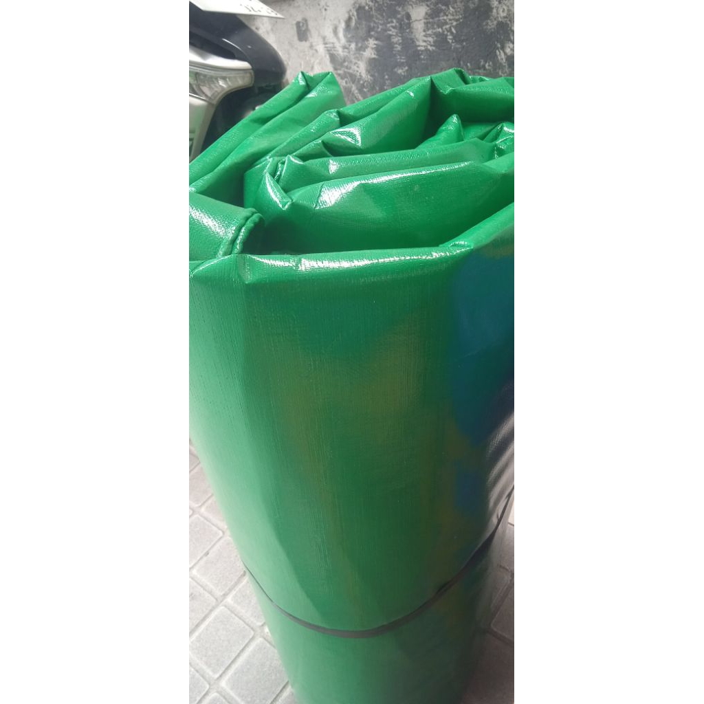 terpal palstik tebal a20 hijau hijau