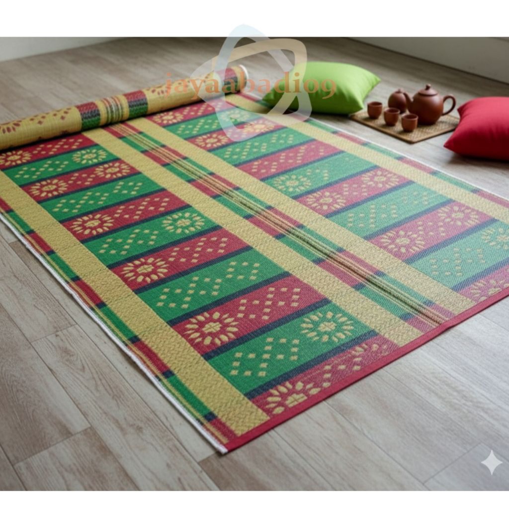 TIKAR PLASTIK JUMBO 3X3 METER (3 M x 3 M) MEGAMET | Tiker Karpet Lantai Lipat Kuat Tebal Besar Anti 