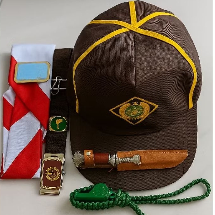 Set atribut sekolah alat pramuka siaga putra