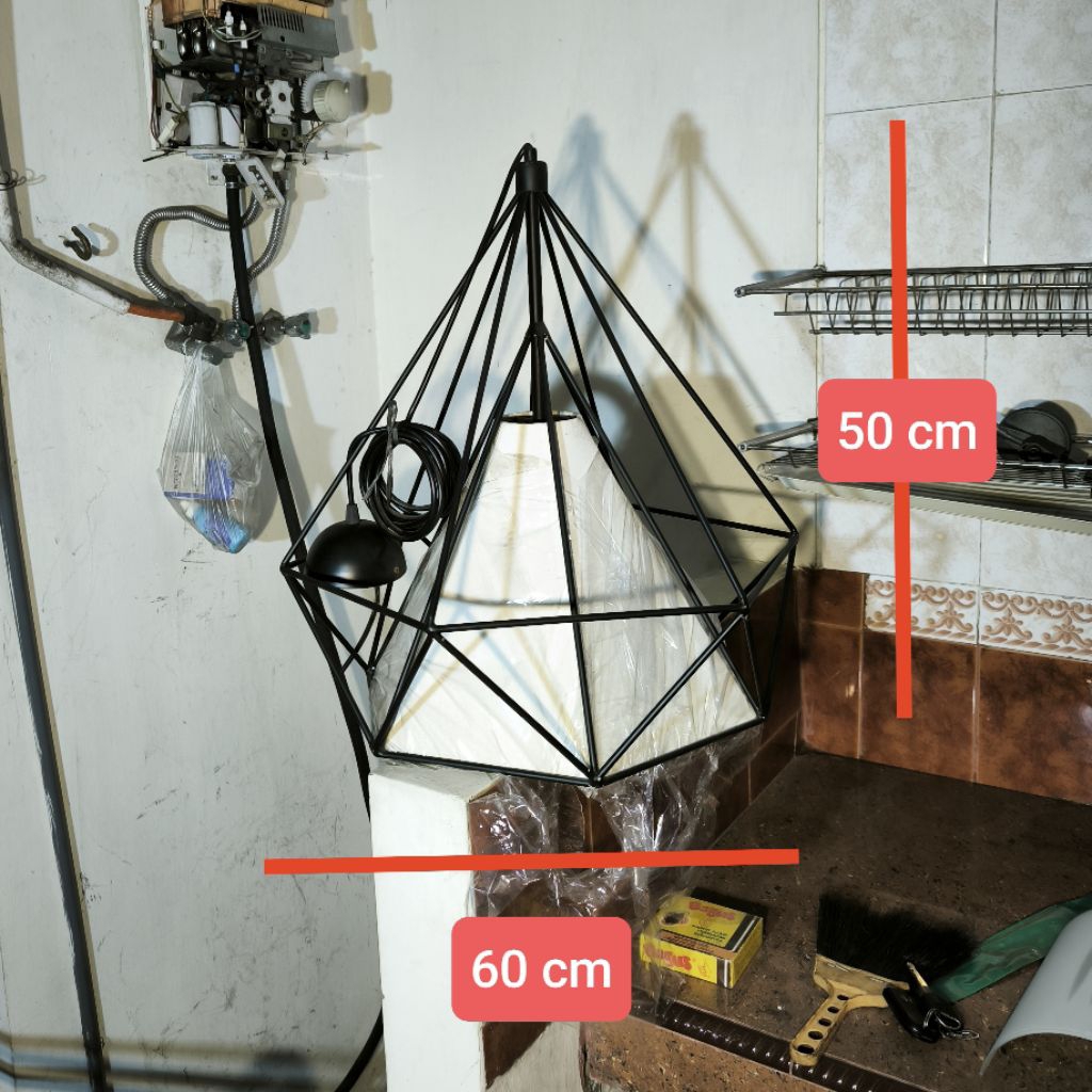 lampu gantung cafe vintage antik