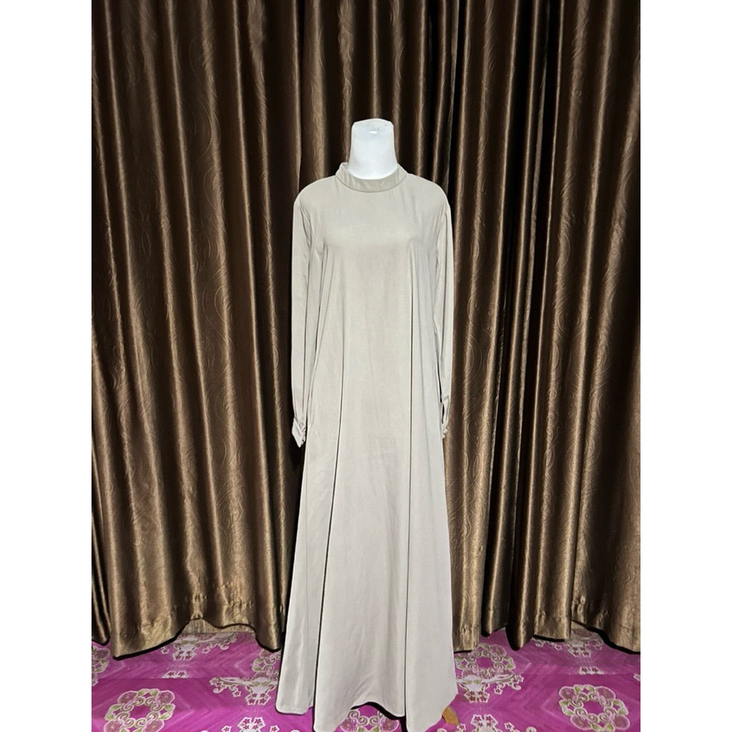 Dress Polos Grey Shararea Size S