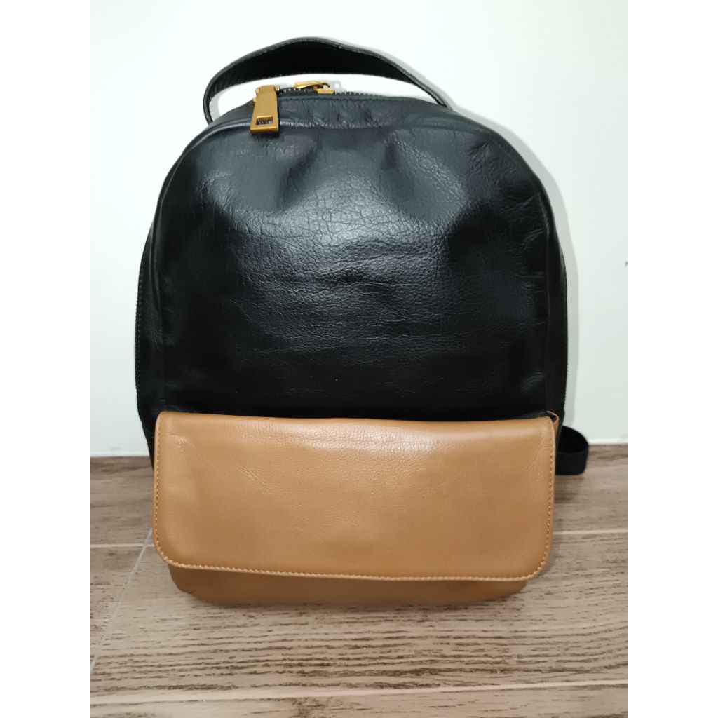 Preloved tas ransel kulit (no brand)