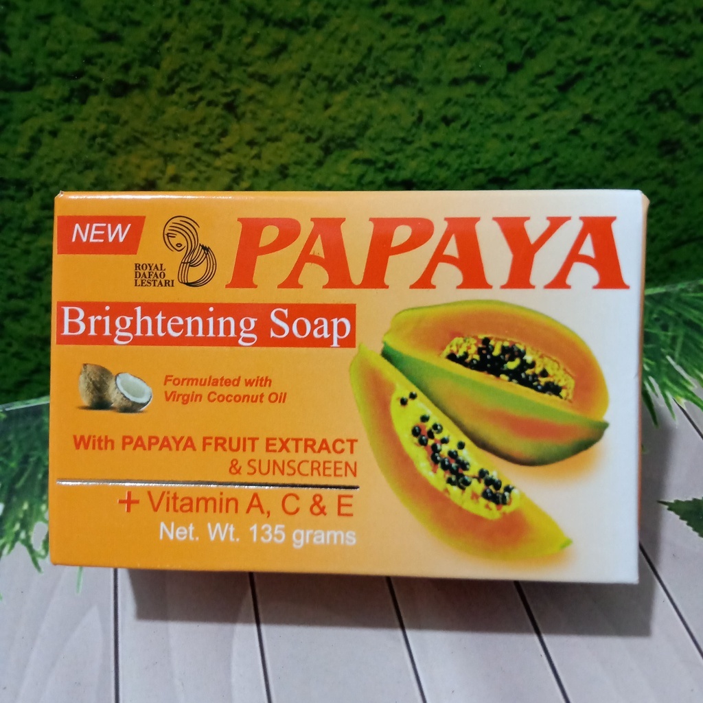 SABUN PAPAYA RDL LOKAL PABRIK INDONESIA (BUKAN IMPORT FILIPIHINA) ORI BPOM