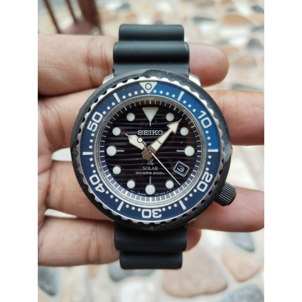 Seiko Prospex SNE518P1 Tuna Save The Ocean Solar