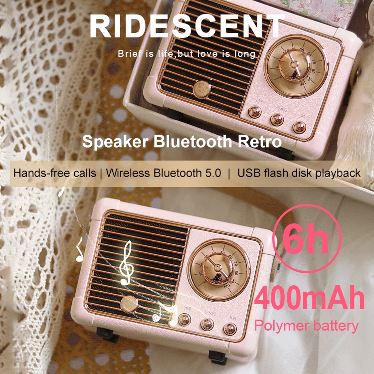 [COD] Speaker Bluetooth Mini Speaker Portable Wireless Bluetooth Small Size Handphone TV Radio