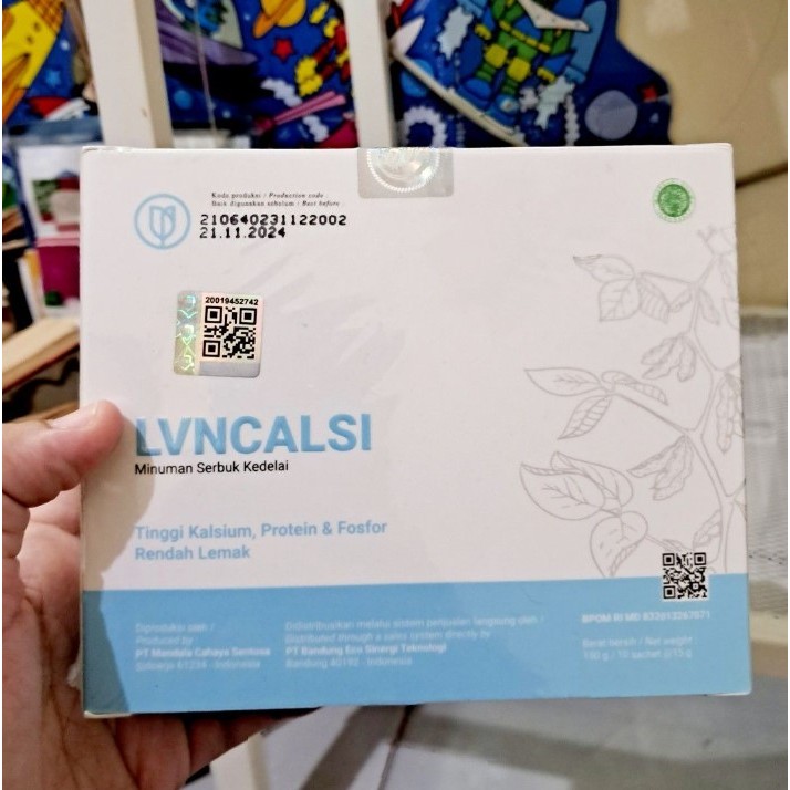 Susu Kedelai Bernutrisi LVN CALSI – Bantu Tumbuh Kembang Anak