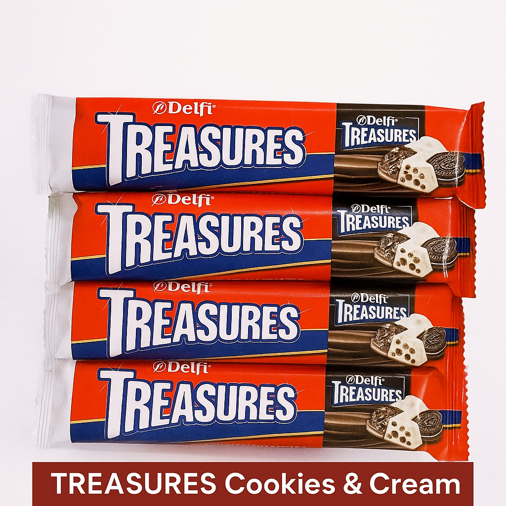 TREASURES Cokelat coklat cookies/almond