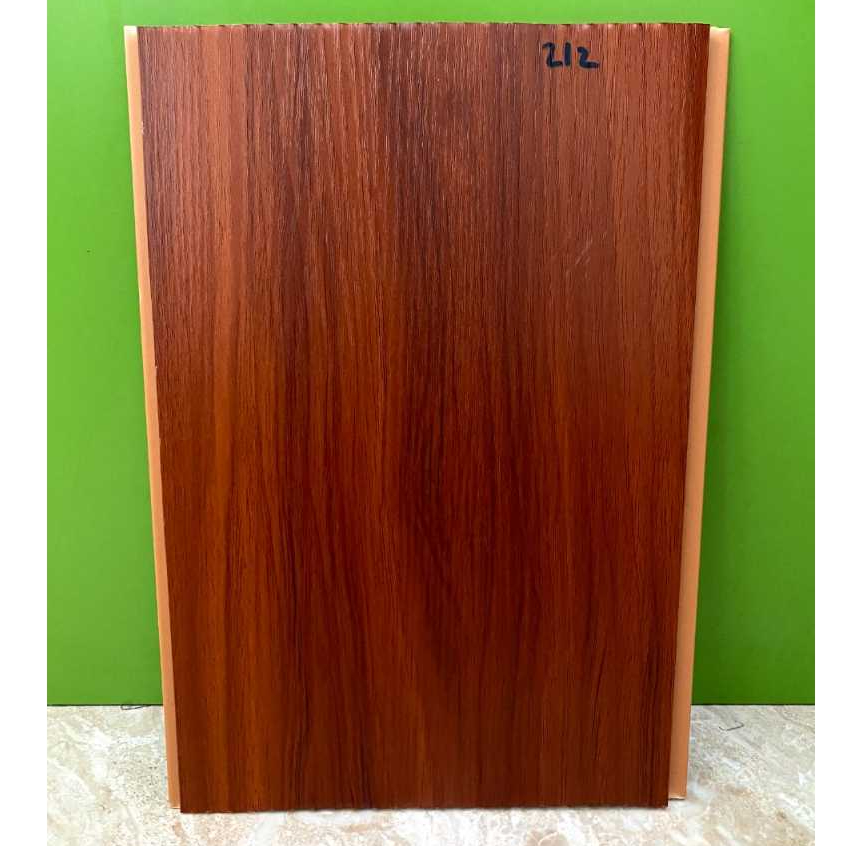 Plafon Pvc Coklat Doff Laminate