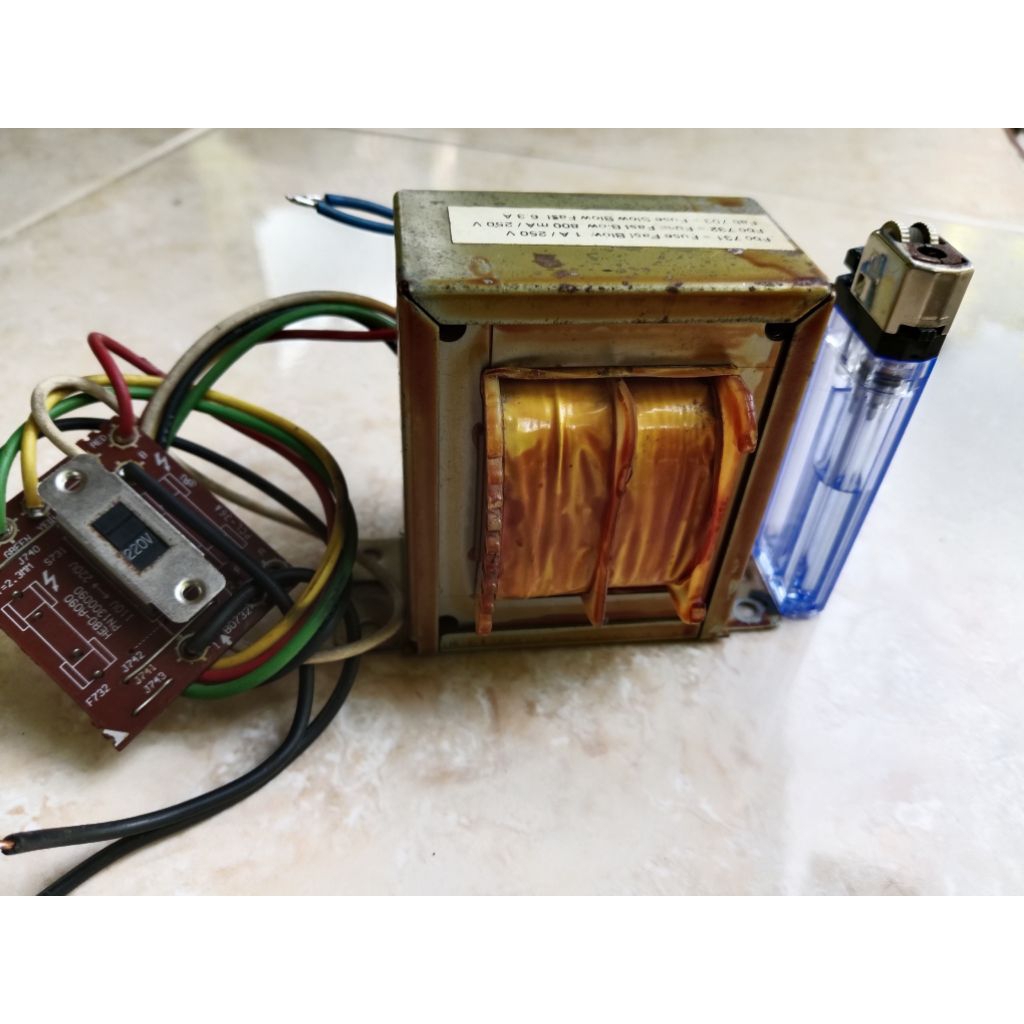 TRAFO 5 AMP COPOTAN TAPE DECK POLYTRON  DAT-57